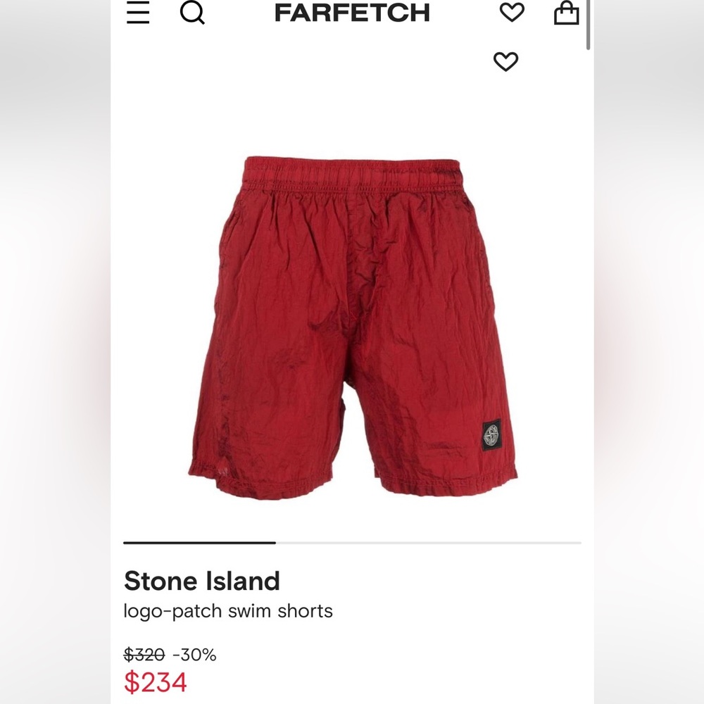 STONE ISLAND SWIM SHORTS